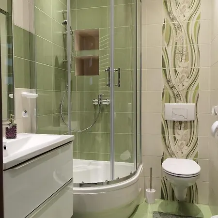 Ferienwohnung Trzy Szczescia Grünberg Exterior foto